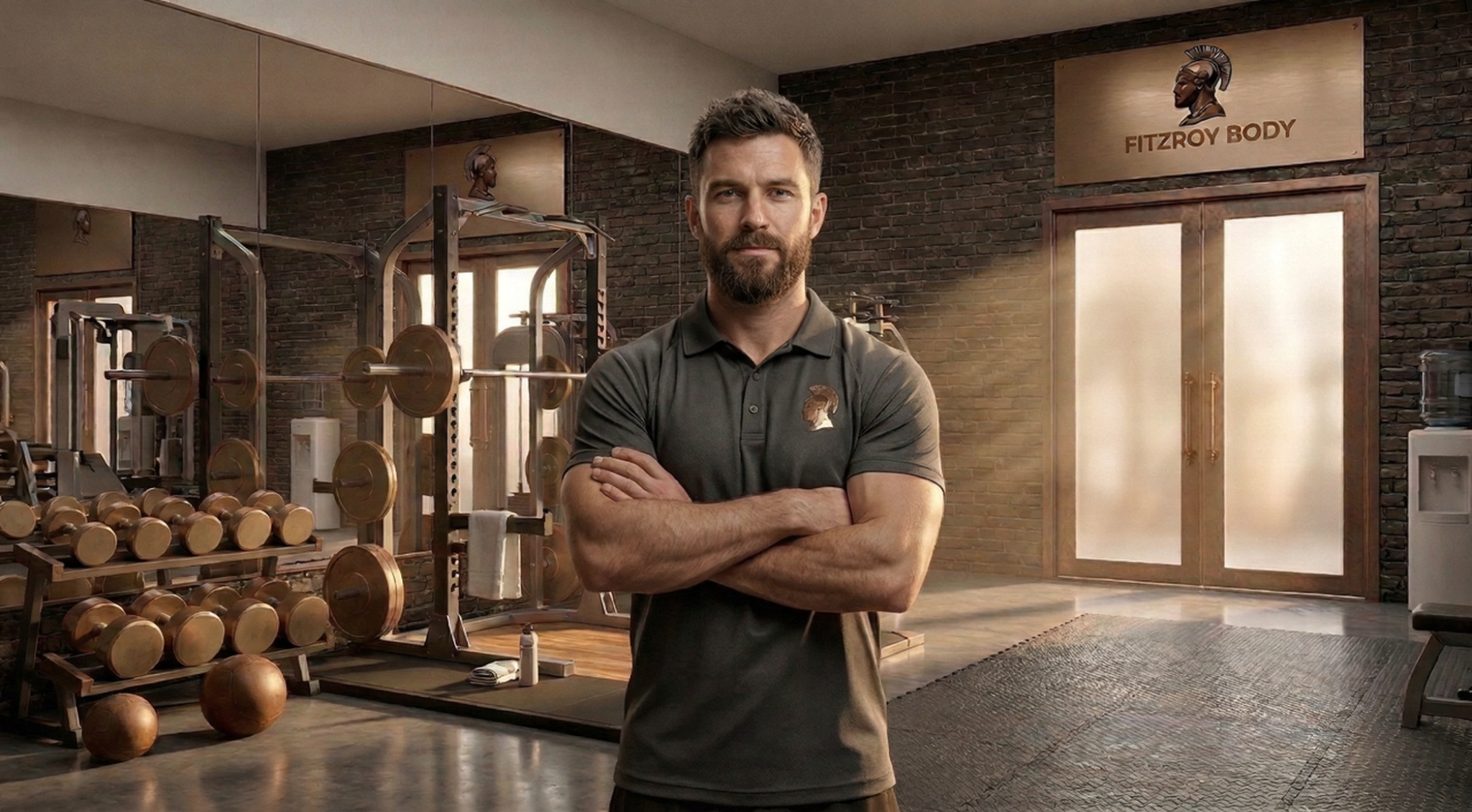 Marcus Aelius in the Fitzroy Body studio
